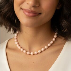 ❤️Pink Beaded Necklace